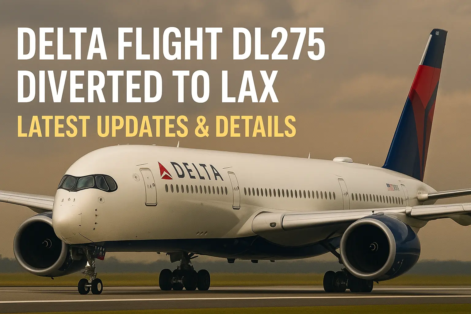 delta flight dl275 diverted lax