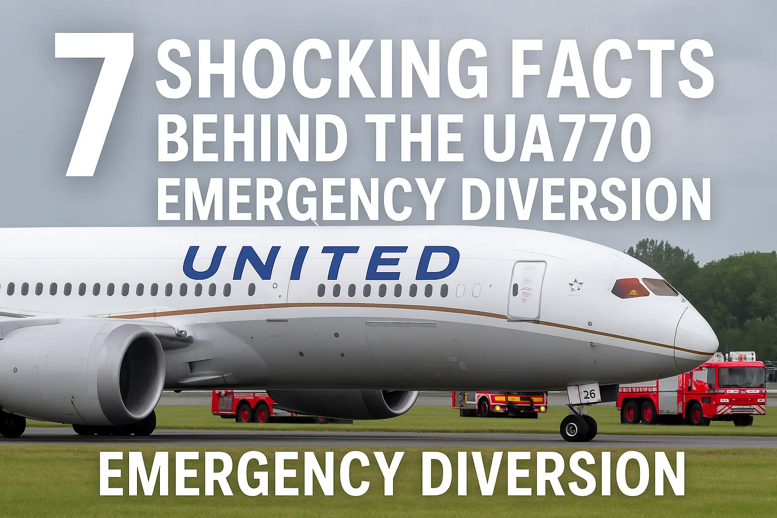 united airlines flight ua770 emergency diversion